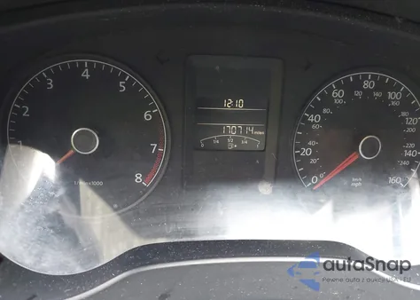 2014 Volkswagen Jetta 2.0L S из США, поврежденный, VIN 3VW2K7AJXEM309950